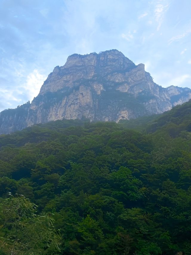 太行山最美的一段九莲山景區