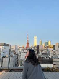 東京濱松町「Nine Hours」 頂樓免費看東京鐵塔