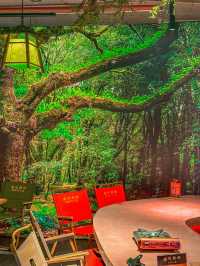 桂林童話世界•坐在叢林裡的小溪邊吃飯