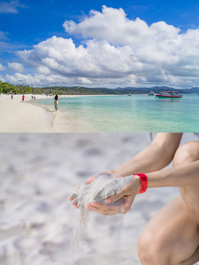 昆士蘭亞最美海島：白天堂沙灘