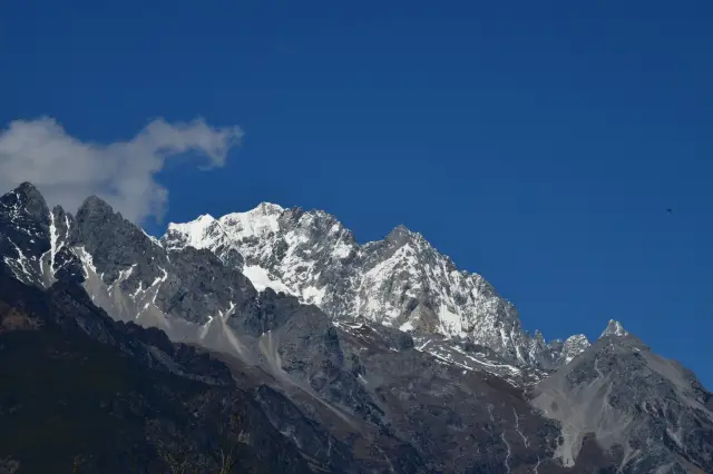 白沙古鎮〜雪山の美景