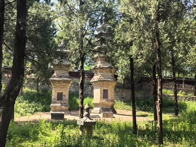 世界文化遺產塔林-登封市嵩山少林寺景區