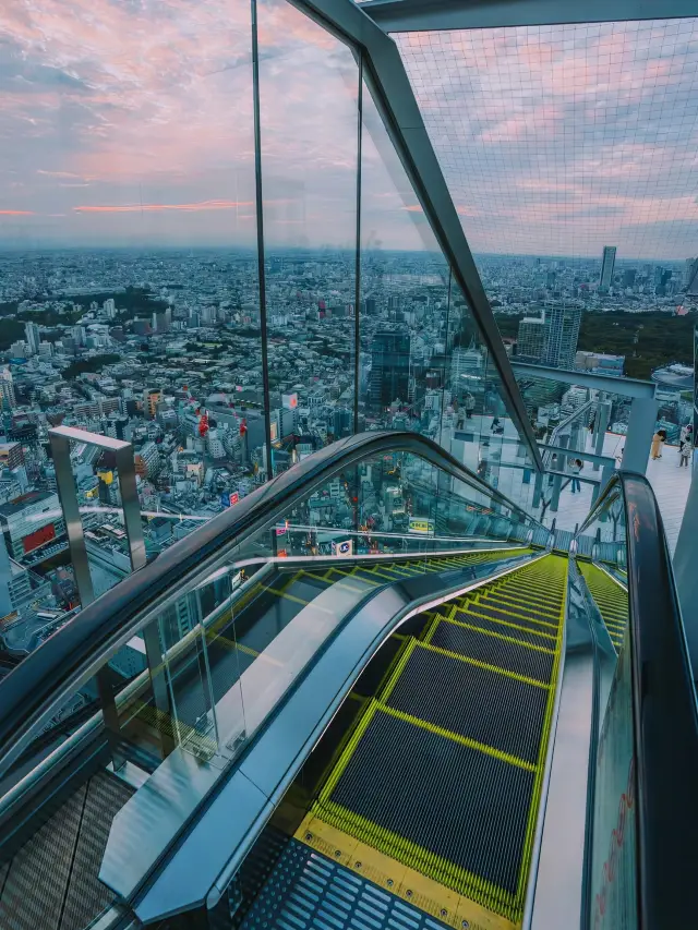Reach the summit of Shibuya Sky and find the most beautiful angle of Tokyo