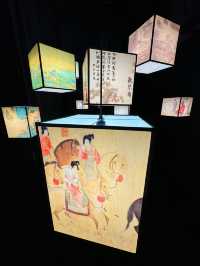 魔都逛展|《飛越古畫去旅行》光影講演展