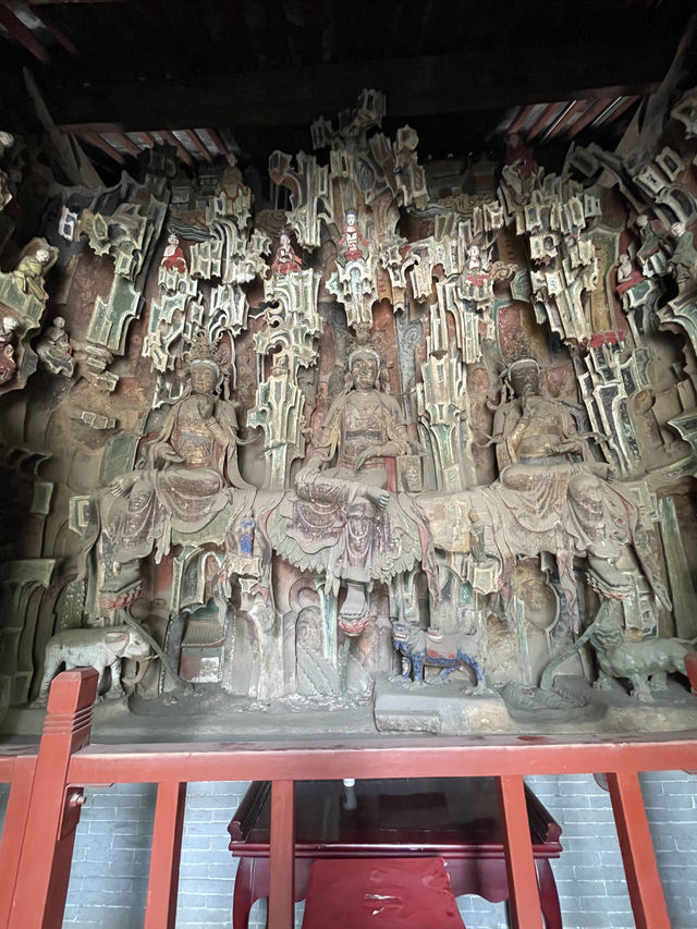 華棟壁繪 至者聳觀｜石家莊毗盧寺壁畫