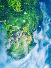 懸崖之上的古村落，感受“天空之城”清涼一夏的魅力