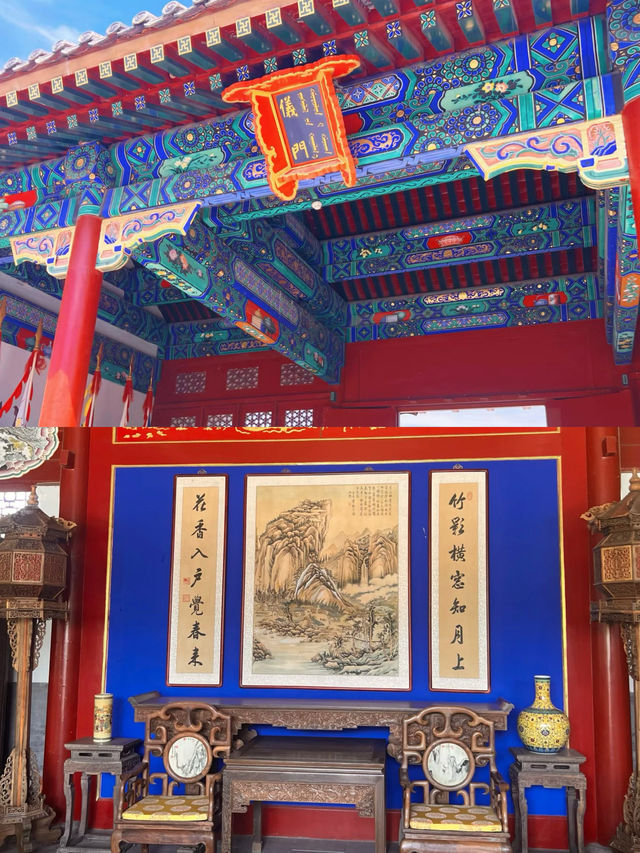 堪比雍王府的孝莊園。