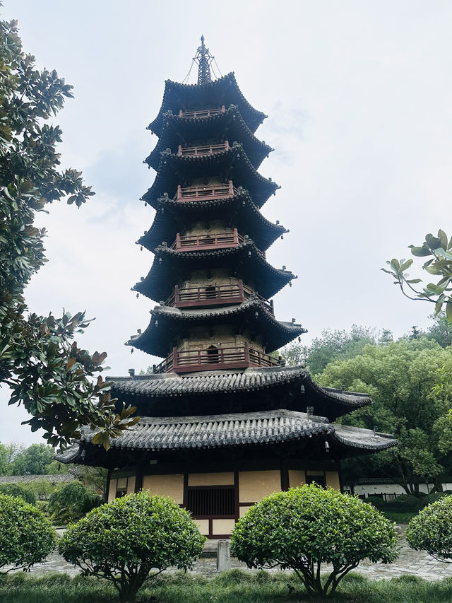 江南保存最完整北宋古塔——延慶寺塔。