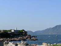 珠海桂山島，碧海藍天，風光旖旎
