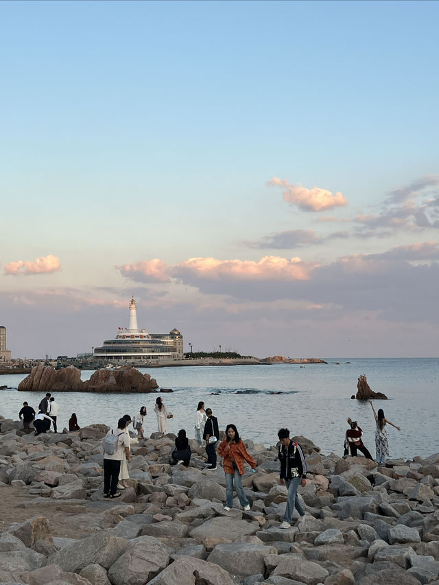 青島海之戀！小麥島旁的夢幻仙境！免費。