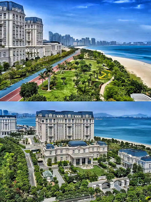 法式經典遇上海濱度假風情。
