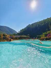十萬大山22-38℃天然低溫溫泉，可去