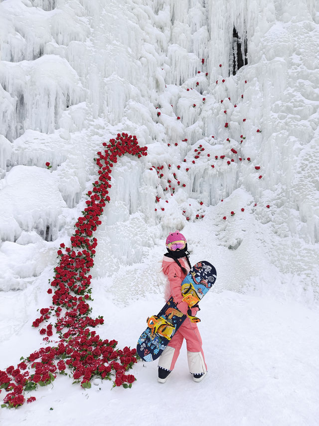 滑雪人的倔強—技術可以菜，照片必須帥