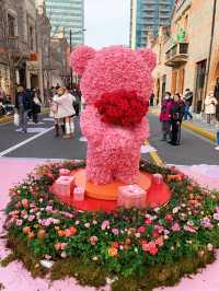 尋愛張園，張園玫瑰花小熊限時返場