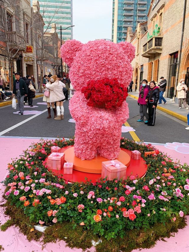 尋愛張園，張園玫瑰花小熊限時返場