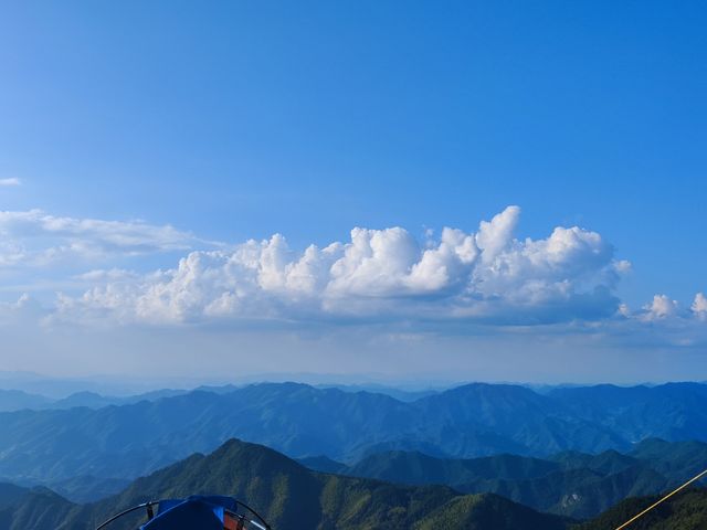 金華磐安青梅尖無濾鏡原片直出的風車美景