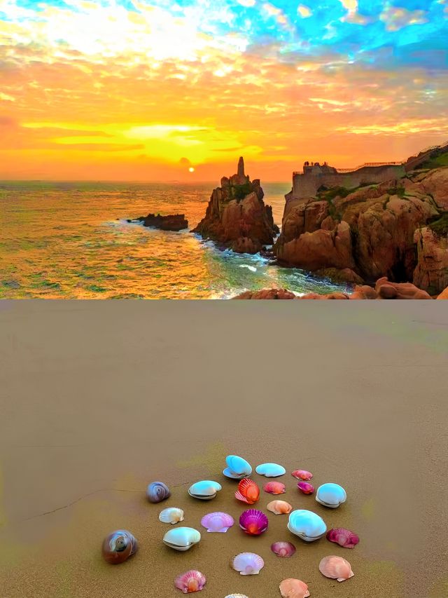 小石島趕海旅遊文案：赴一場與大海的浪漫奇遇