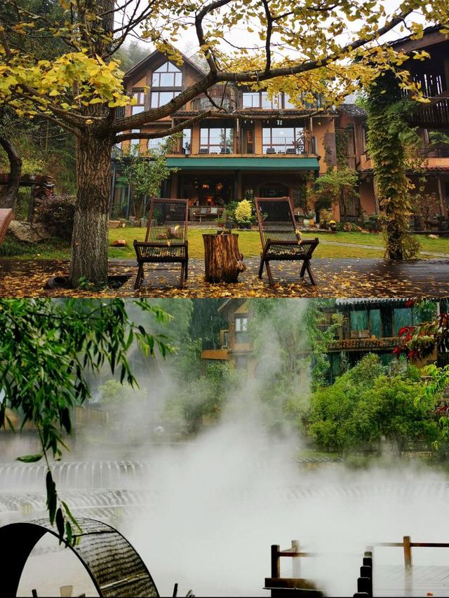 南昌梅嶺仙境，趣住雨田水巷！