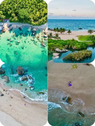 "I thought Wanning was already beautiful, until I visited Wenchang..."
