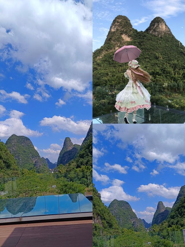 桂林山水間的慢生活，快樂的旅行真美好！
