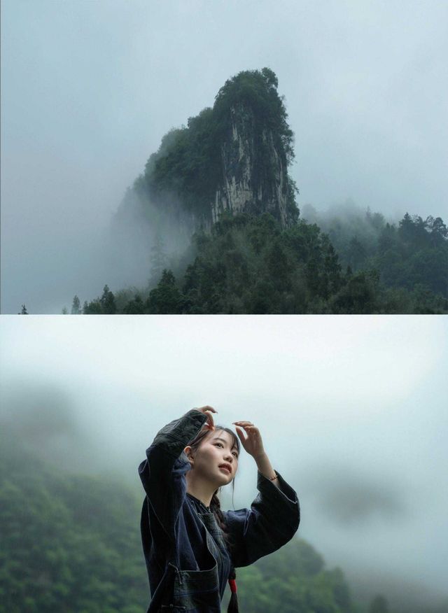 走進湘西|穿苗服做一回山野間的仙子 走進湘西|穿苗服做一回山野間的仙子