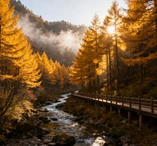 Autumn in Huayang, the secret palette hidden in the Qinling Mountains