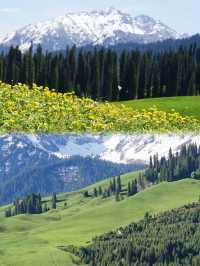 新疆初雪徒步秘境 十一月的恰西,是秋天還是冬天?