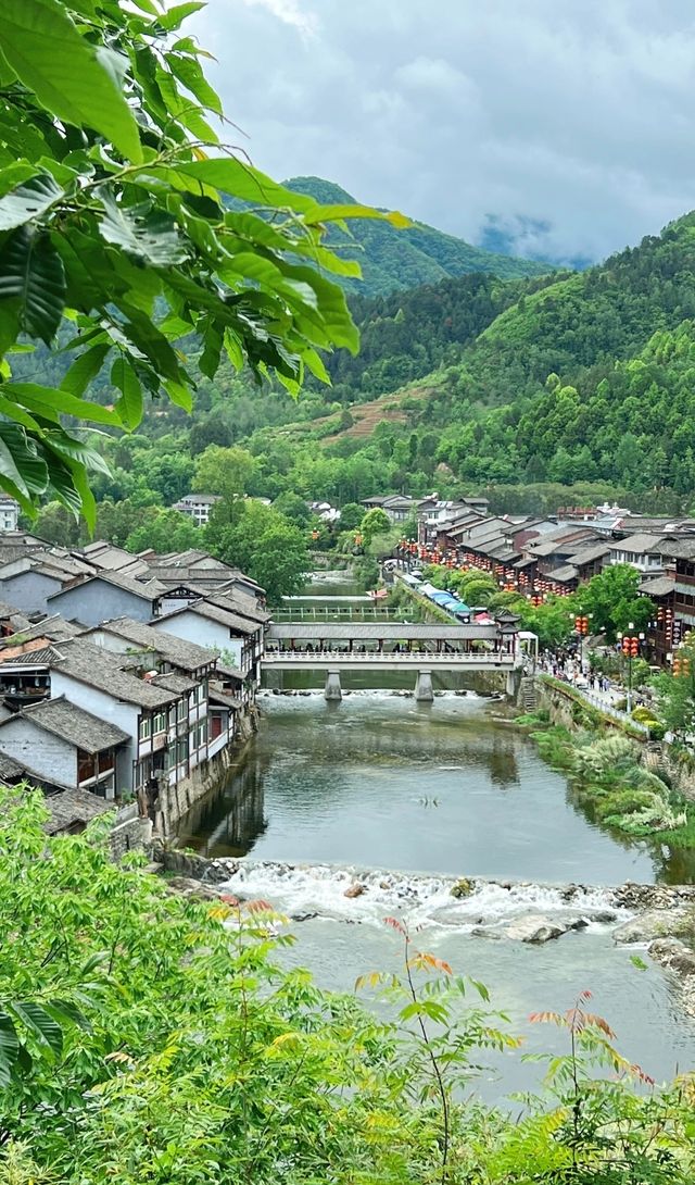 漢中青木川:景色醉人的桃源仙境