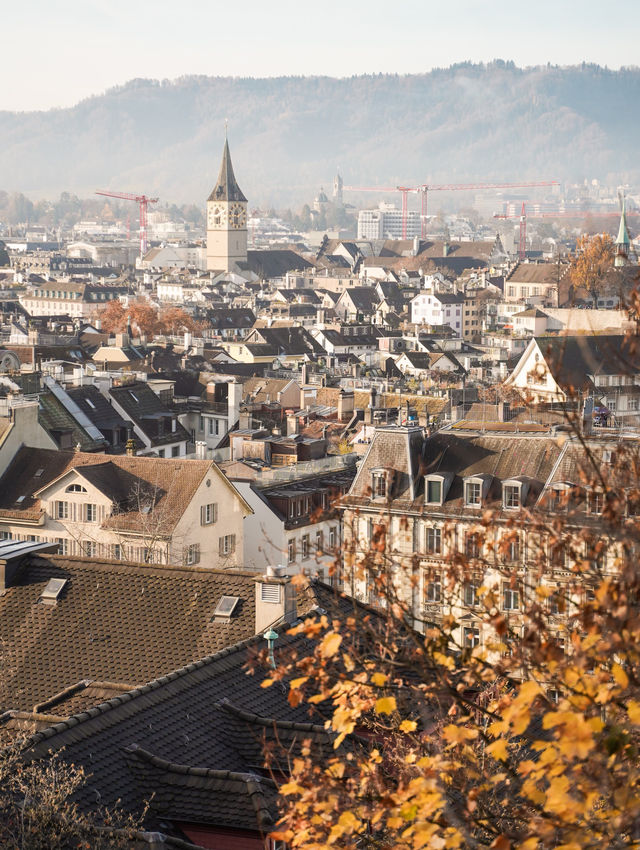 我宣佈，蘇黎世的秋日已封神!citywalk路線