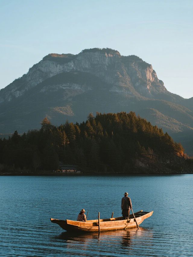 瀘沽湖冬日親子行｜湖景房遛娃超治癒