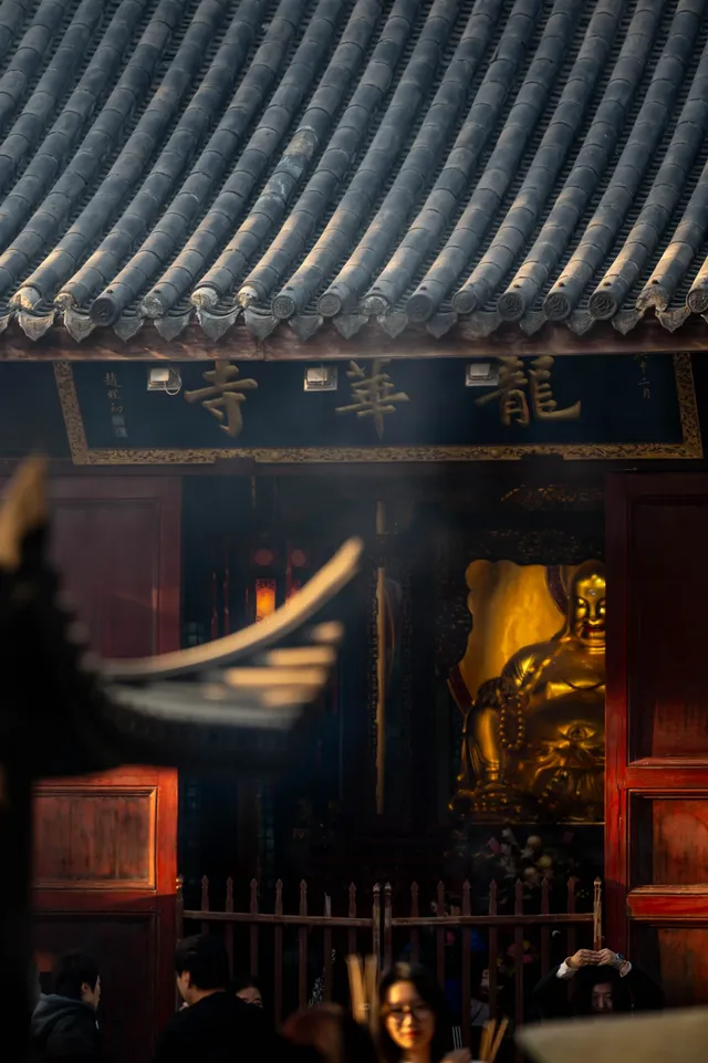 深秋的龍華寺美到無法用言語描述