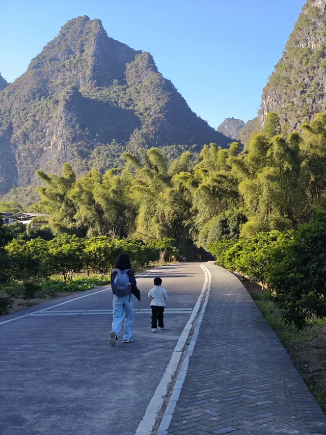 13公里漓江徒步用腳步畫了一幅山水畫卷