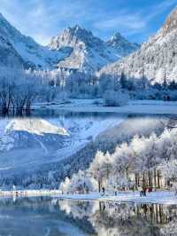 闖入冬日仙境四姑娘山的冰雪童話世界太絕了!