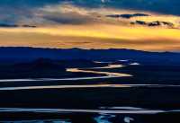 夕陽西下被若爾蓋的黃河九曲美翻了！一定要來～