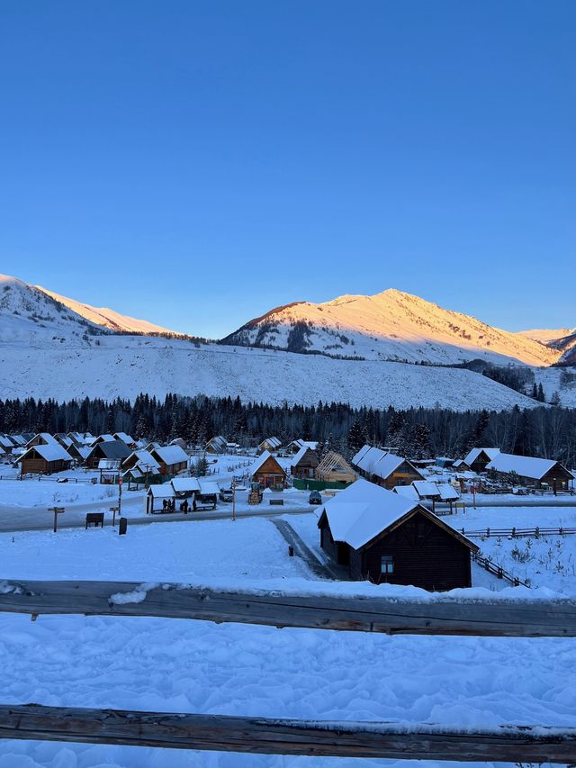 現實的冰雪童話！還得是冬天的禾木