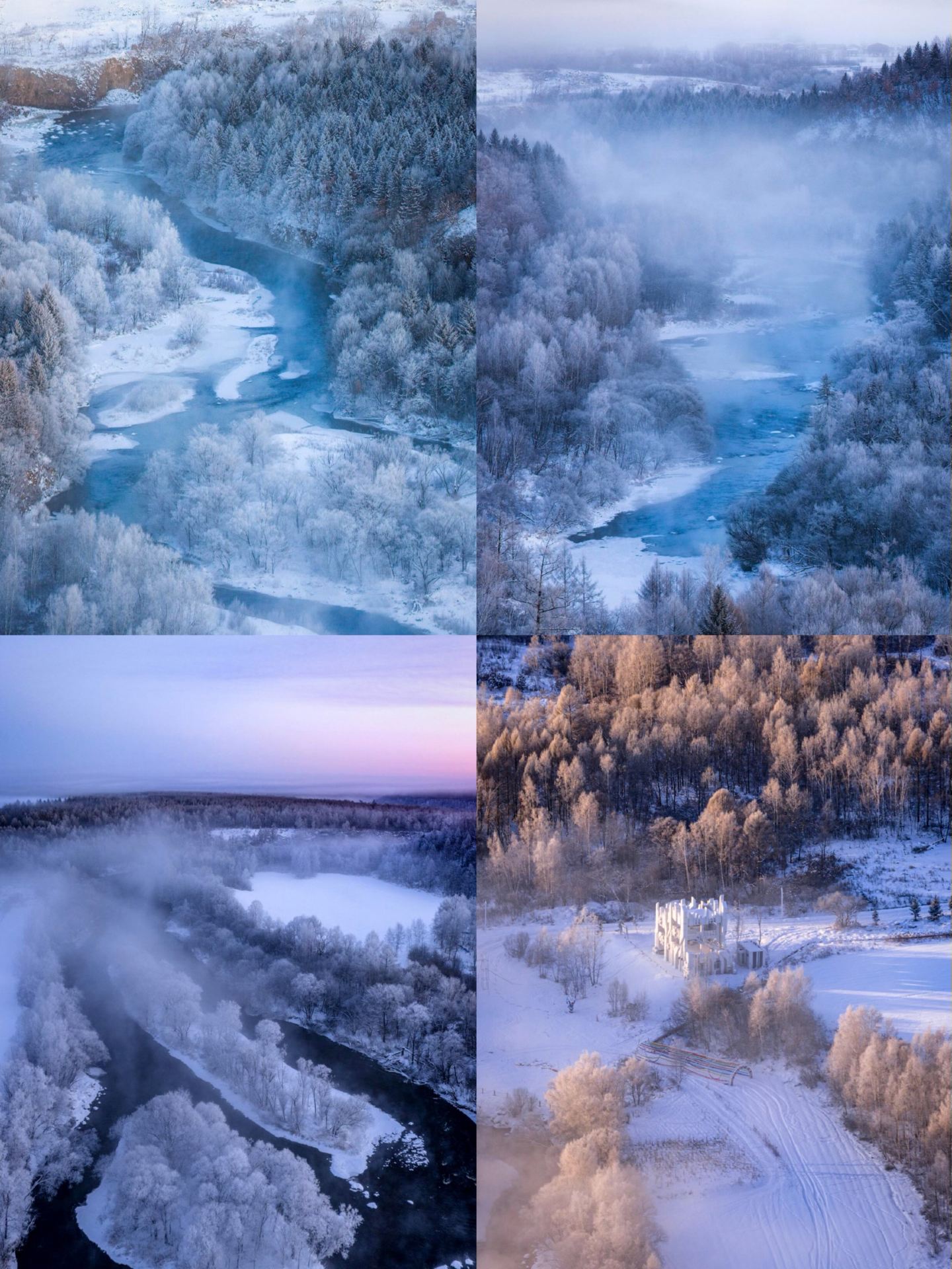 Accidentally stumbled into Northeast China's "Little Kanas"! A -30°C rime wonderland, breathtakingly beautiful and free of charge