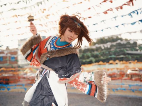 ตอนนี้คุณสามารถหาซื้อธงภาวนาขนาดใหญ่แบบเดียวกับที่พบในแชงกรีลาได้ที่นี่ในเมืองฉวนโจว!