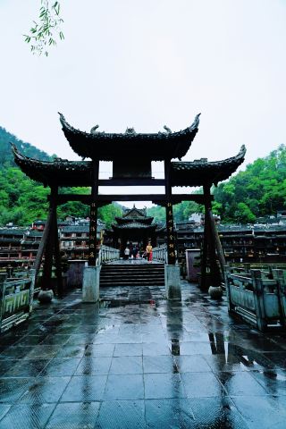 Exploring the ancient town of Fenghuang on a rainy day, North Pingyao and South Fenghuang yyds!