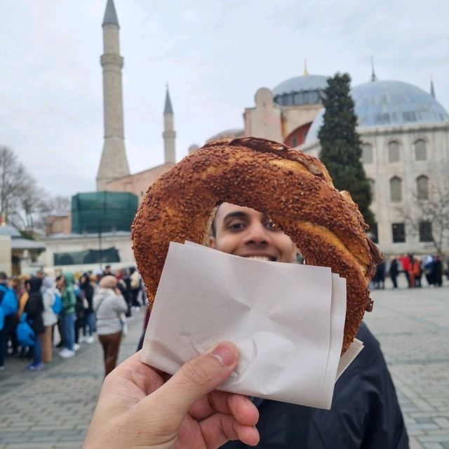 Popular Blue Mosque In Istanbul