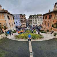 The Famous Spanish Steps In Rome