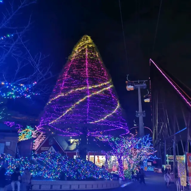 early christmas at yomiuriland tokyo