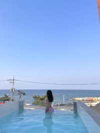 오션뷰룸에서 바다로 풍덩 연결되는 단독 수영장 🌊