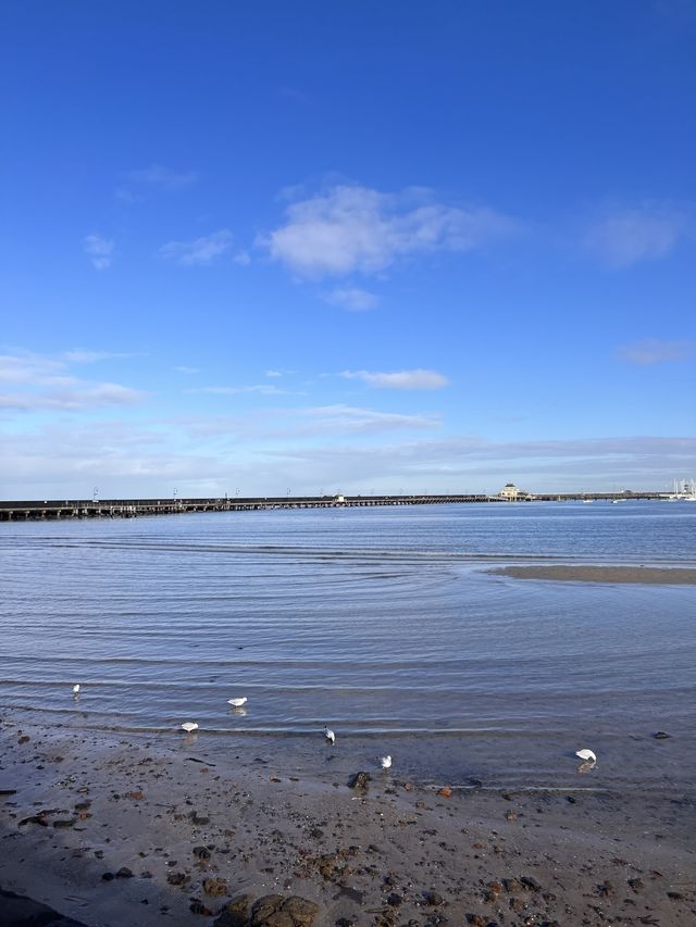 St Kilda Beach - Peaceful Winter Walk