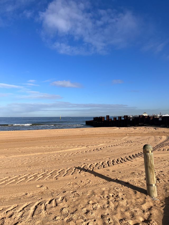 St Kilda Beach - Peaceful Winter Walk