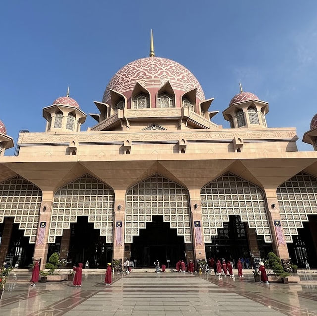 Beautiful Pink Mosque