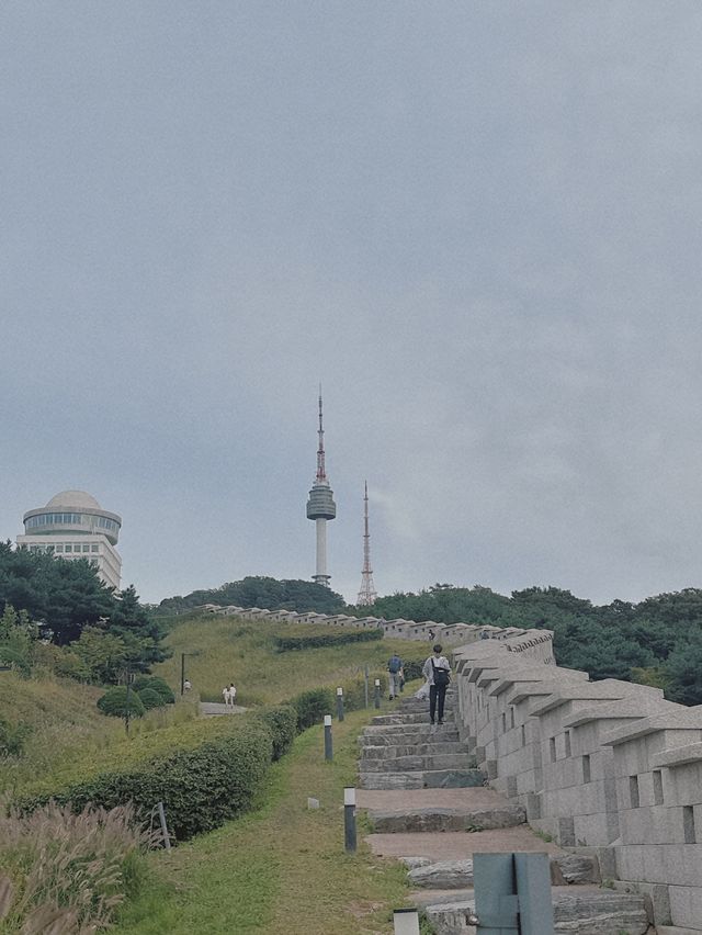 선선한 날, 산책하기 좋은 곳 [남산공원 백범광장]