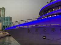 Oriental Pearl Cruise-Looking for HK from its sea