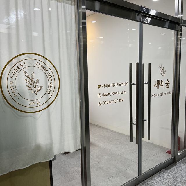 마곡의 예쁜떡케이크 새벽숲🌺
