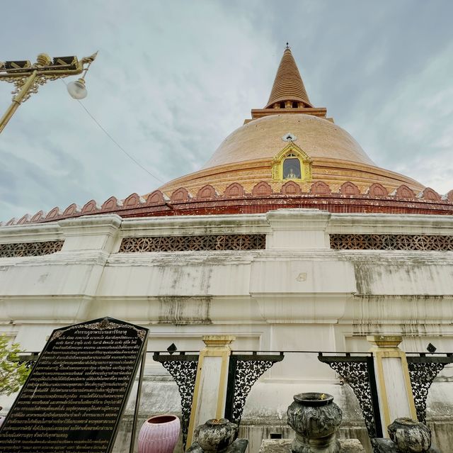 กราบนมัสการองค์พระปฐมเจดีย์🙏🏻