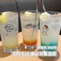 【飲み歩き】東京 渋谷 てけてけ渋谷宮益坂店 博多生まれの和モダンな空間
